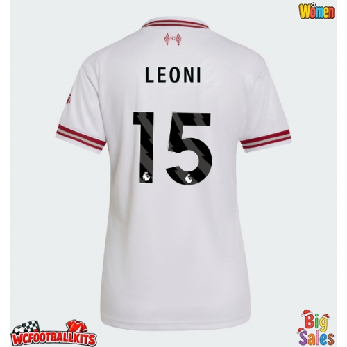 Liverpool Giovanni Leoni #15 Replica Away Stadium Shirt for Women 2026-27 Short Sleeve